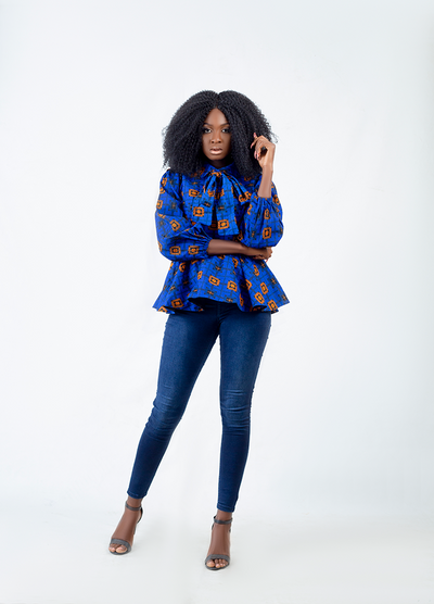 african-print-oweri-lantern-sleeve-peplum-top-2