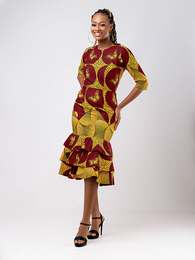 african-print-kadija-raglan-sleeves-three-steps-flare-dress-1