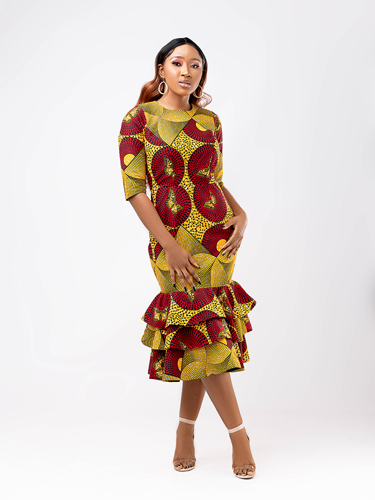 african-print-kadija-raglan-sleeves-three-steps-flare-dress-2