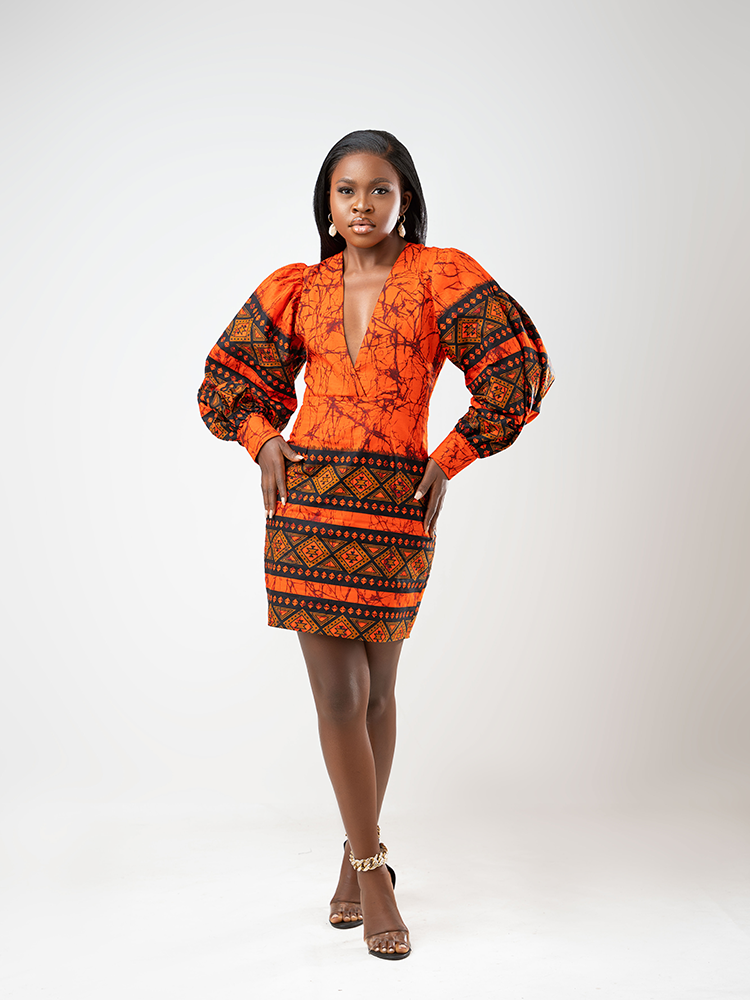 african-print-idabato-balloon-sleeve-dress-4